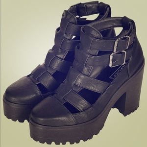 Top shop cutout boots